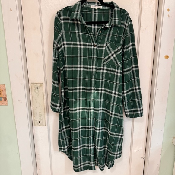 Flannel dress/tunic XL - Picture 1 of 3